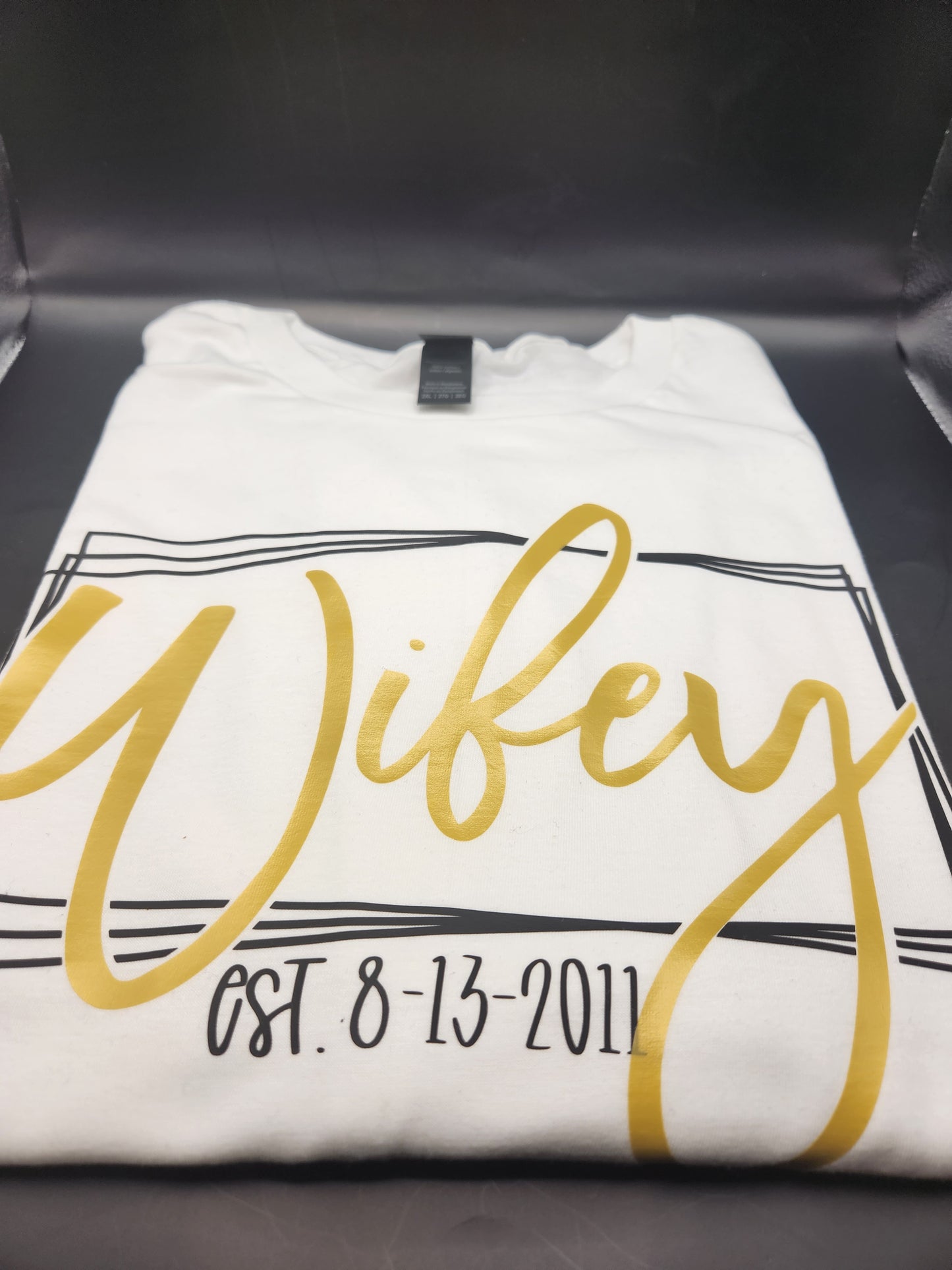 Hubby & Wifey tees