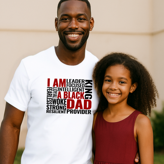 I am a Black Dad tee