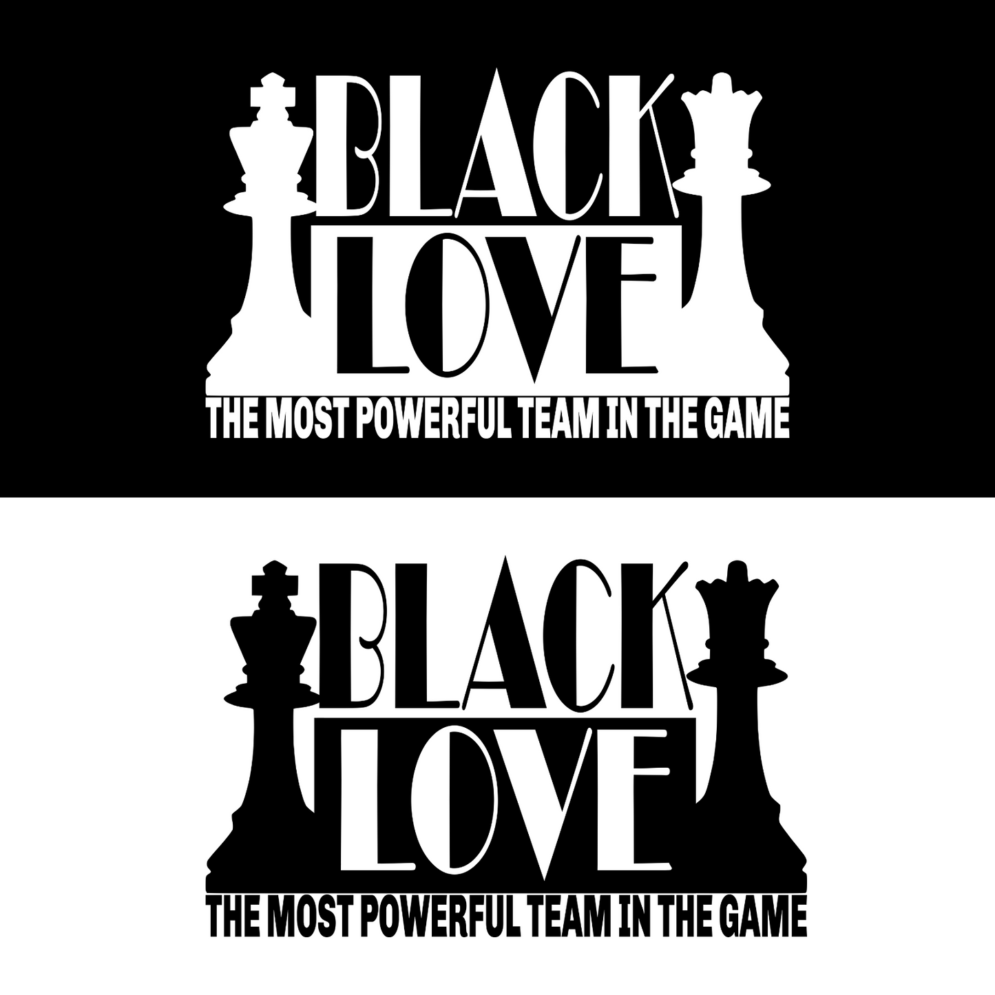 black love tee