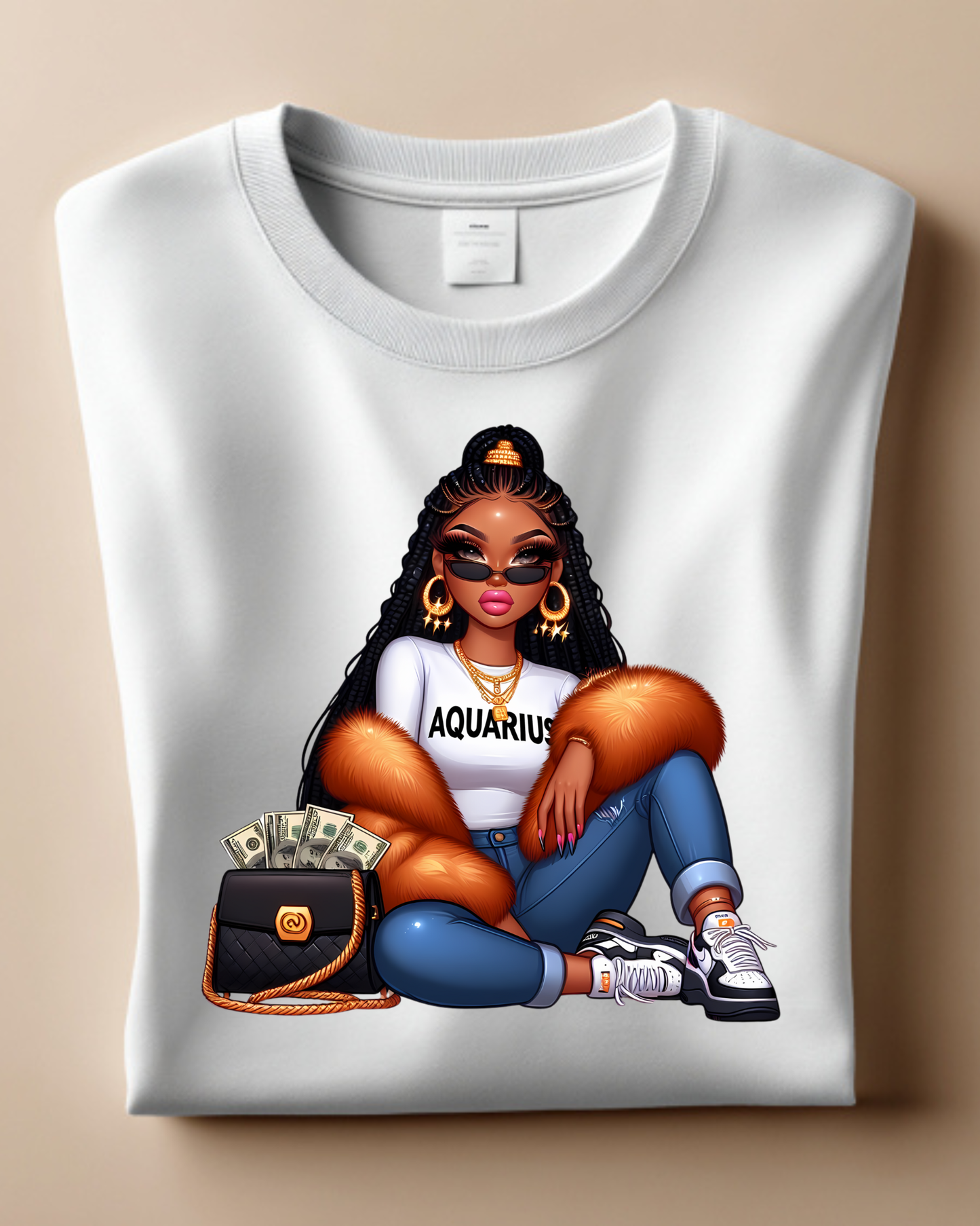 Aquarius Queen short sleeve tee