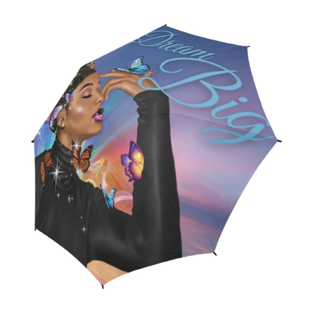 Dream Big Semi-Automatic Foldable Umbrella (Model U05)