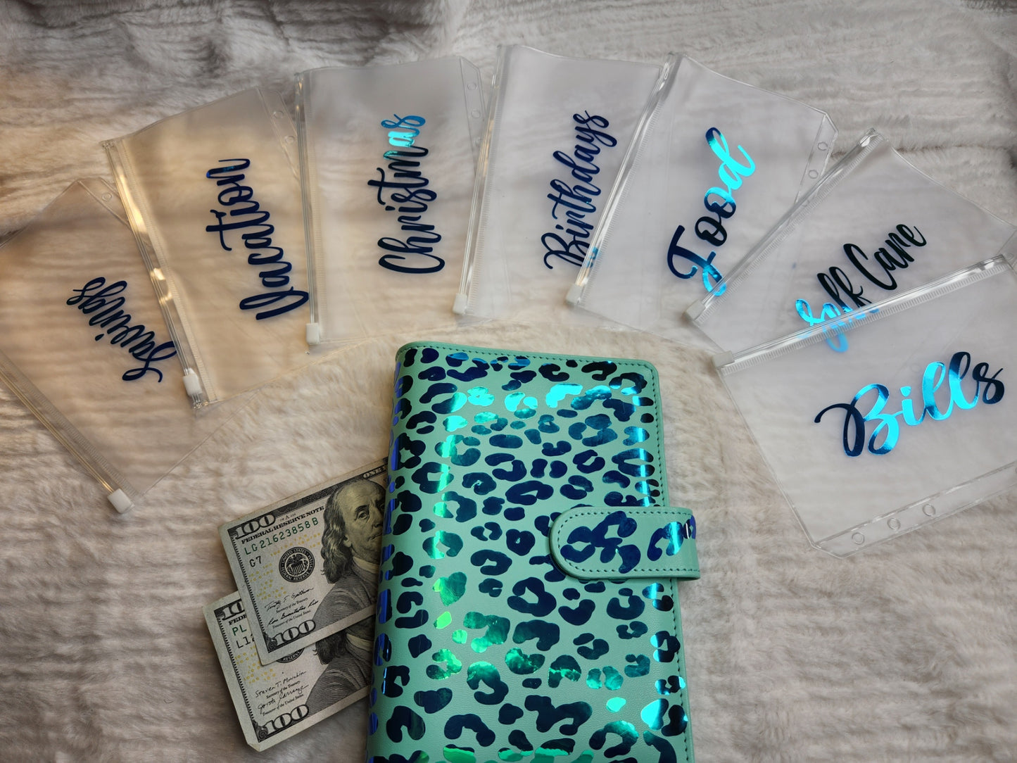 Leopard print Budget Binder