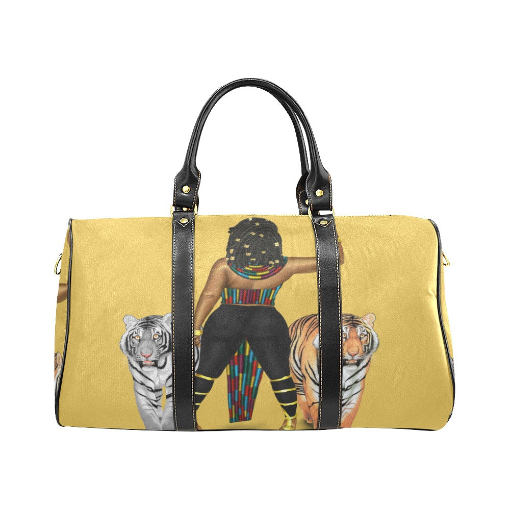 blacknificent New Waterproof Travel Bag/Large (Model 1639)