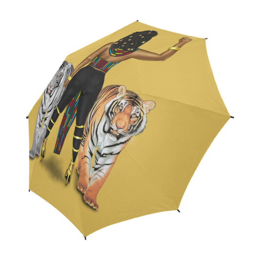 blacknificent Semi-Automatic Foldable Umbrella (Model U05)