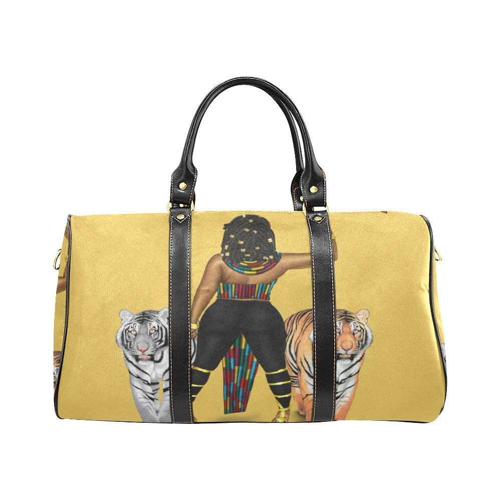 blacknificent New Waterproof Travel Bag/Large (Model 1639)