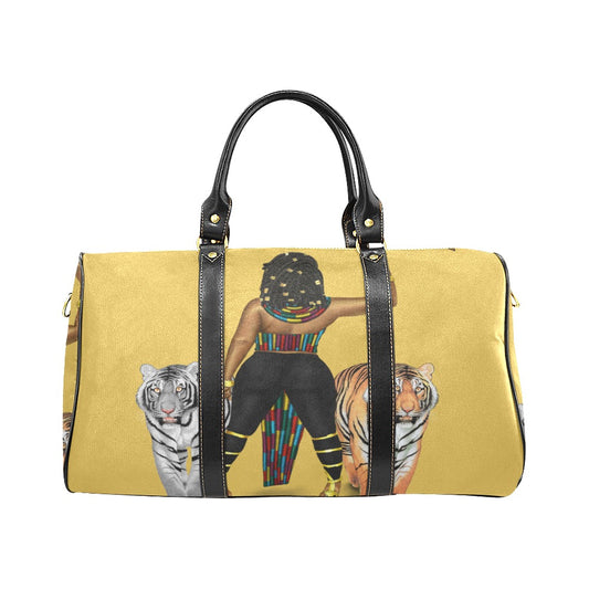 blacknificent New Waterproof Travel Bag/Large (Model 1639)