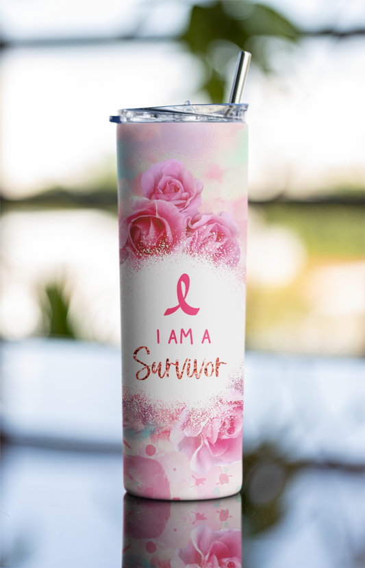 I am a Survivor tumbler