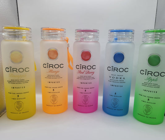 Ciroc glass bottles