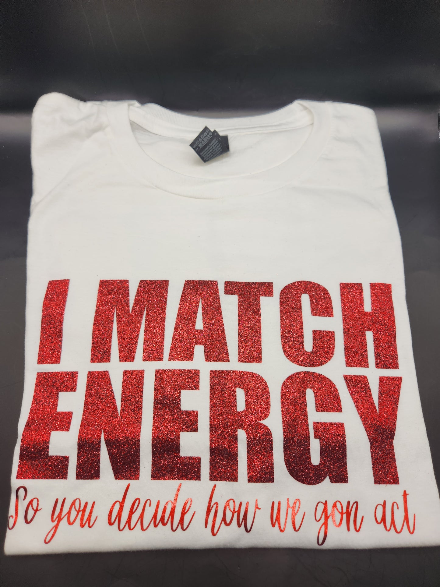 I Match Energy tee