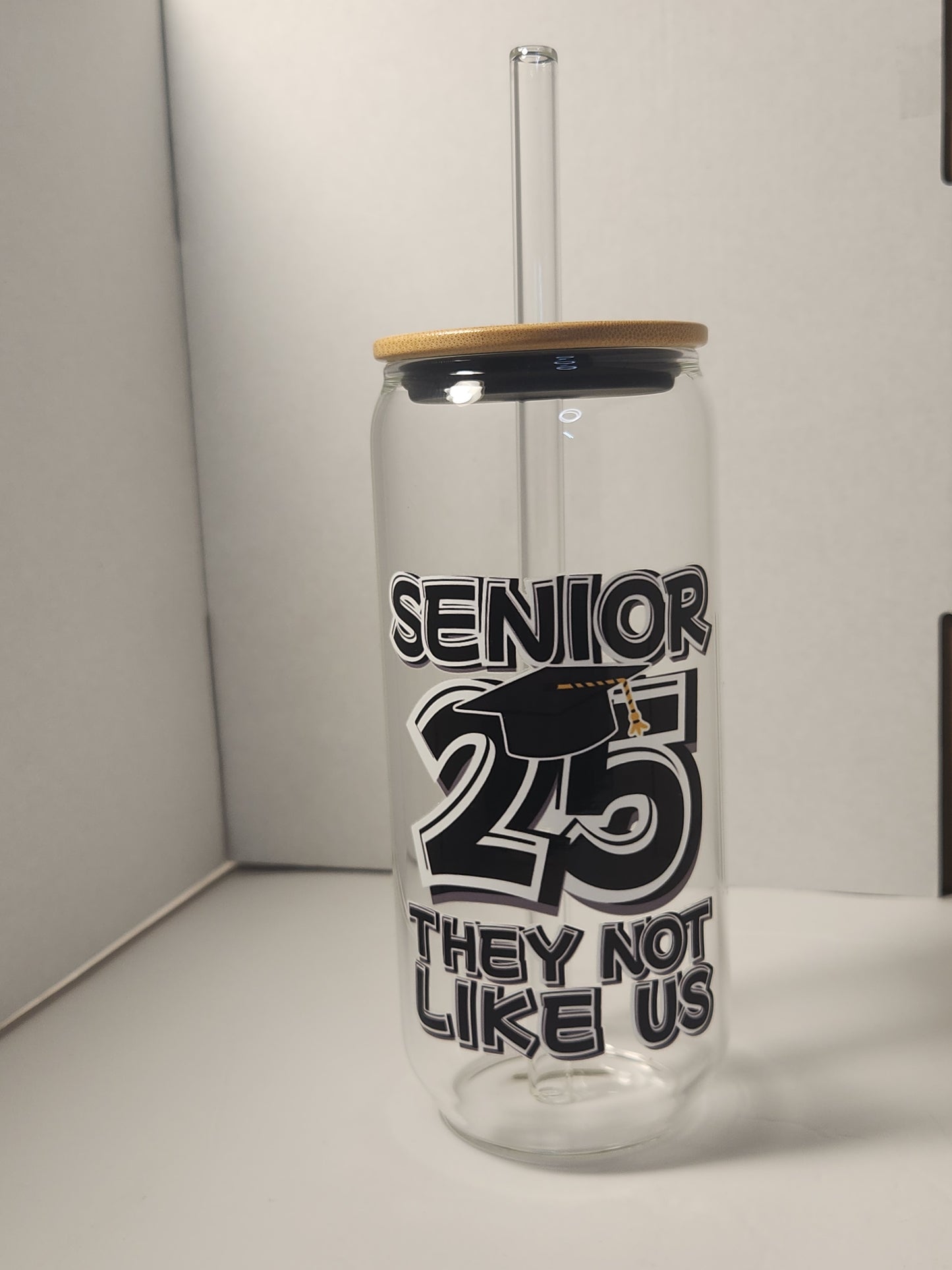 Senior 25 They Not Like Us tumbler and notebook set