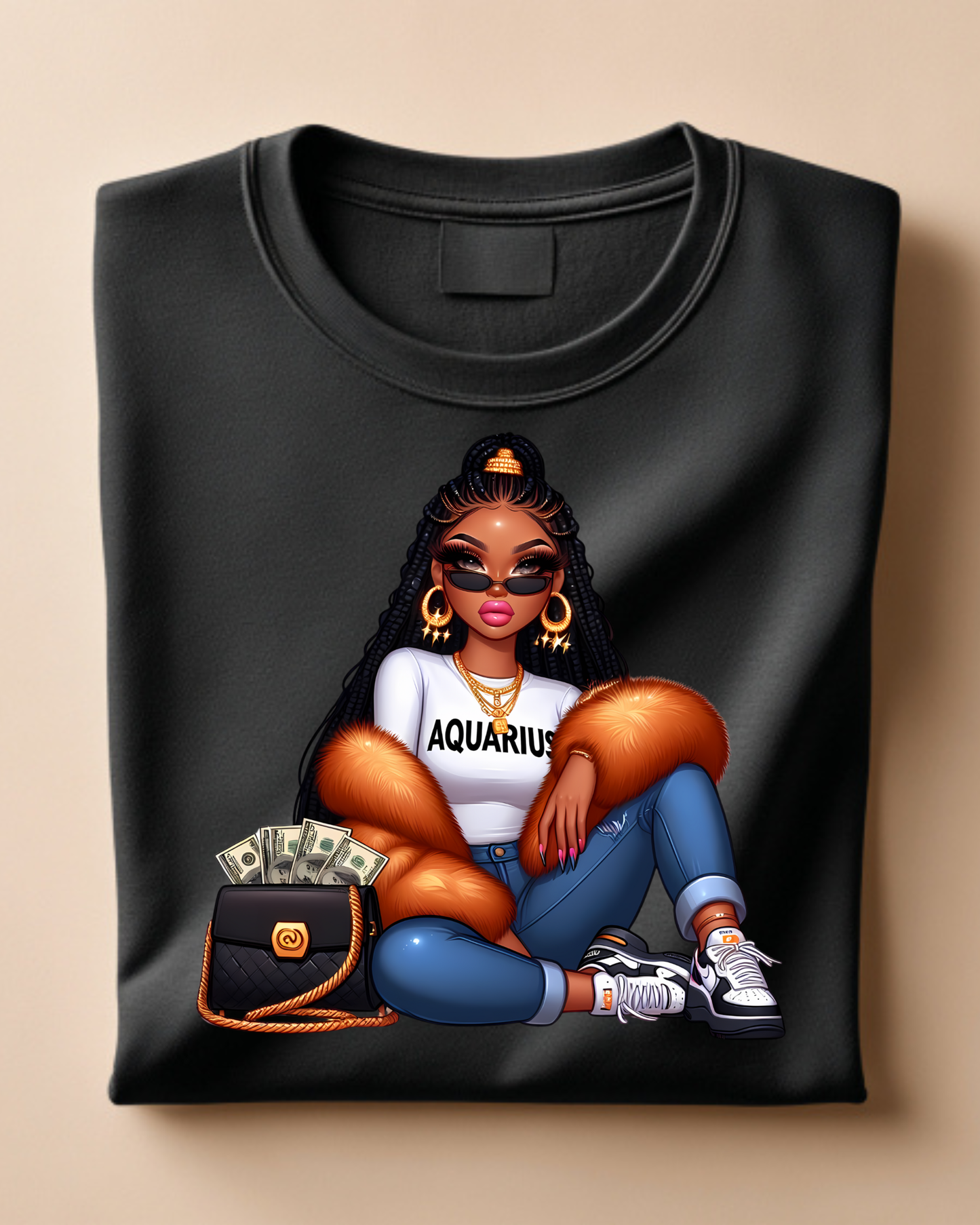 Aquarius Queen short sleeve tee