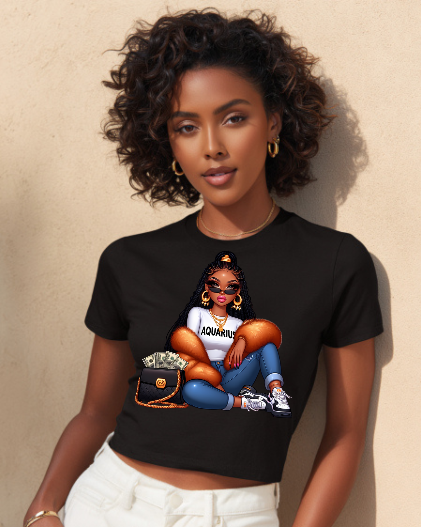 Aquarius Queen short sleeve tee