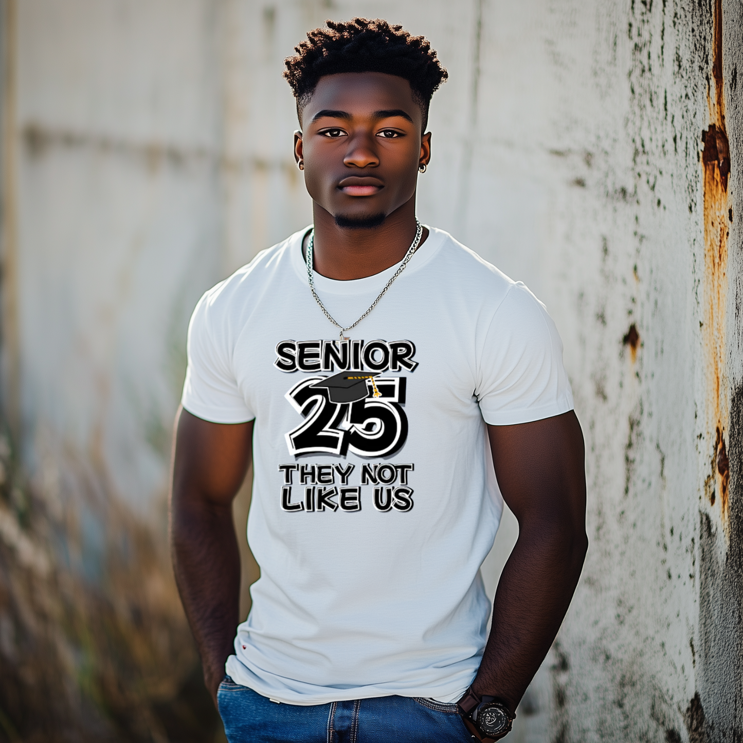 Senior 25"They Not Like Us" tee