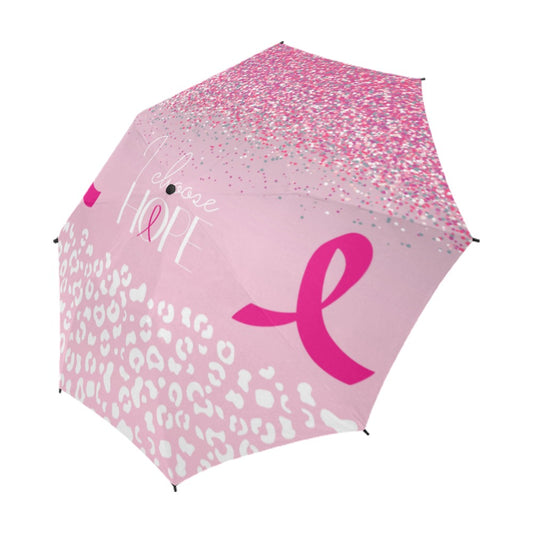I choose Hope  Semi-Automatic Foldable Umbrella