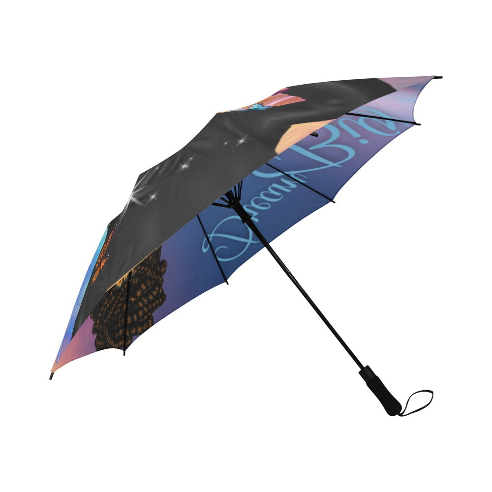 Dream Big Semi-Automatic Foldable Umbrella (Model U05)