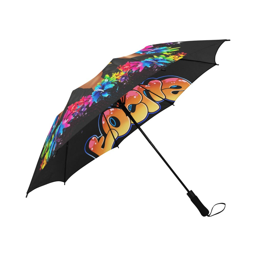 Focus Semi-Automatic Foldable Umbrella (Model U05)